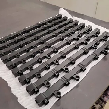 CNC Black Anodized Parts