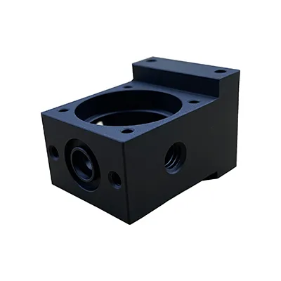 CNC sandblasted anodized parts